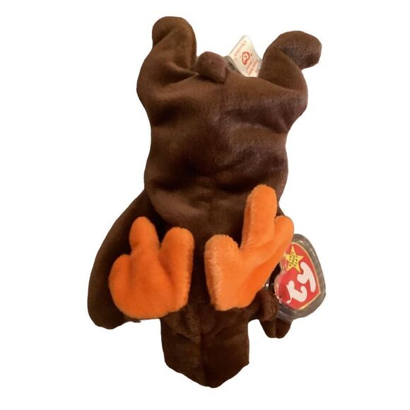 1993 Chocolate The Moose Ty Beanie Baby Plush Collectible - Picture 1 of 12